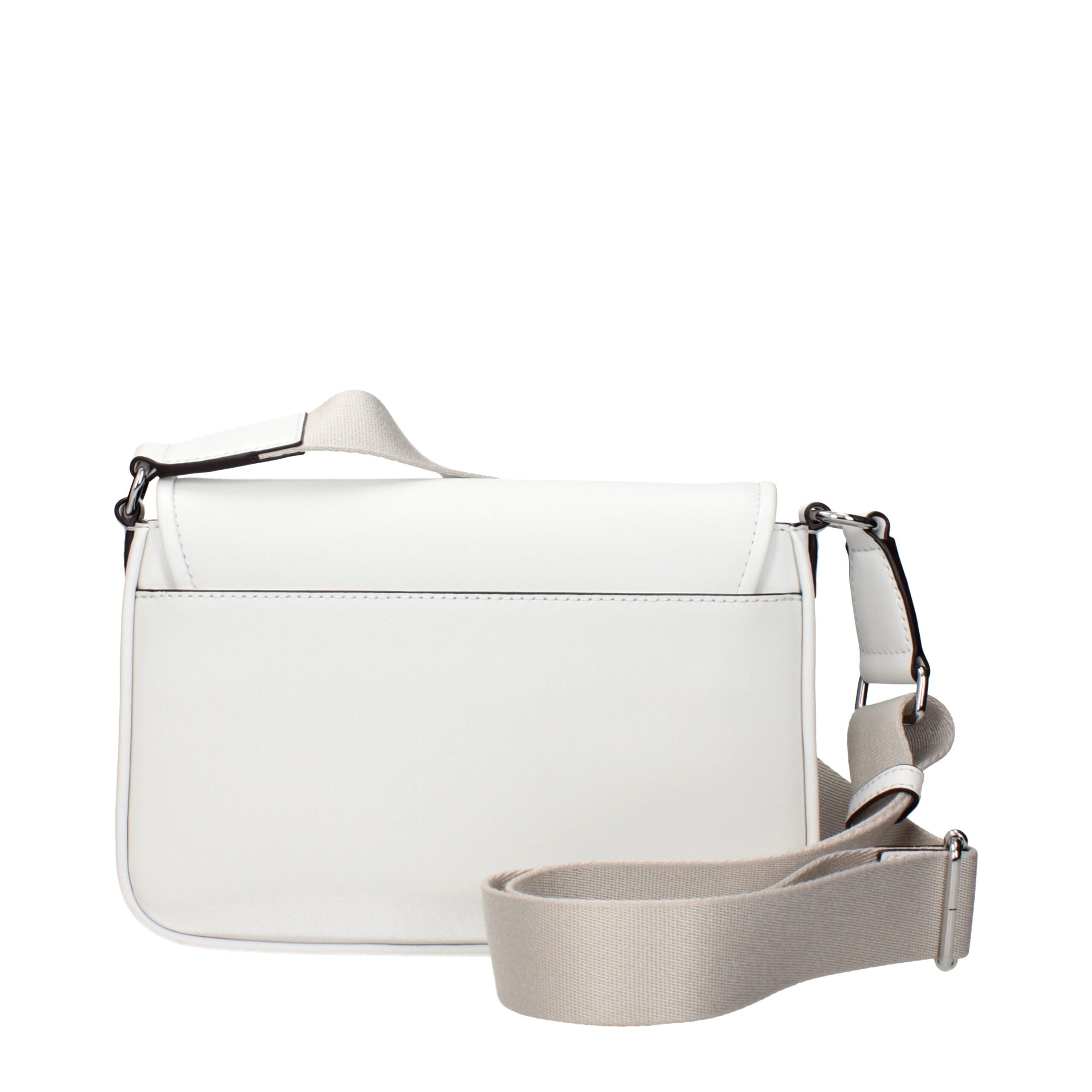 White Leather Crossbody BagDescription: The product with MPN 35R5S2BM8LOPTICWHITE and code F83975 leather in white is a crossbody bags designed by Michael Kors. It has features like front logo, adjustable shoulder.White Leather Crossbody Bag${tagsMichael