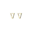 Gold Metal EarringsThe V drop Earrings by Versace feature a V-shaped design with the Versace logo enamel-engraved on both sides. They are equipped with Versace logo engraving and a spring closure. Season: AW25 Composition: 100% Metal Metallic Metallised M