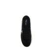 Black Leather Low Top SneakersLeather Sneakers by Prada combine contemporary style with everyday comfort. Featuring a flat rubber sole and round toe, they are distinguished by the iconic triangular side-applied plaque and tone-on-tone logo on the back, ad