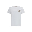 White Cotton T-ShirtThis soft cotton jersey T-shirt from Moncler features a ribbed crew neck and regular fit. The essential design is enhanced by the logo patch applied to the chest for an iconic and recognizable touch. A versatile garment ideal for compl
