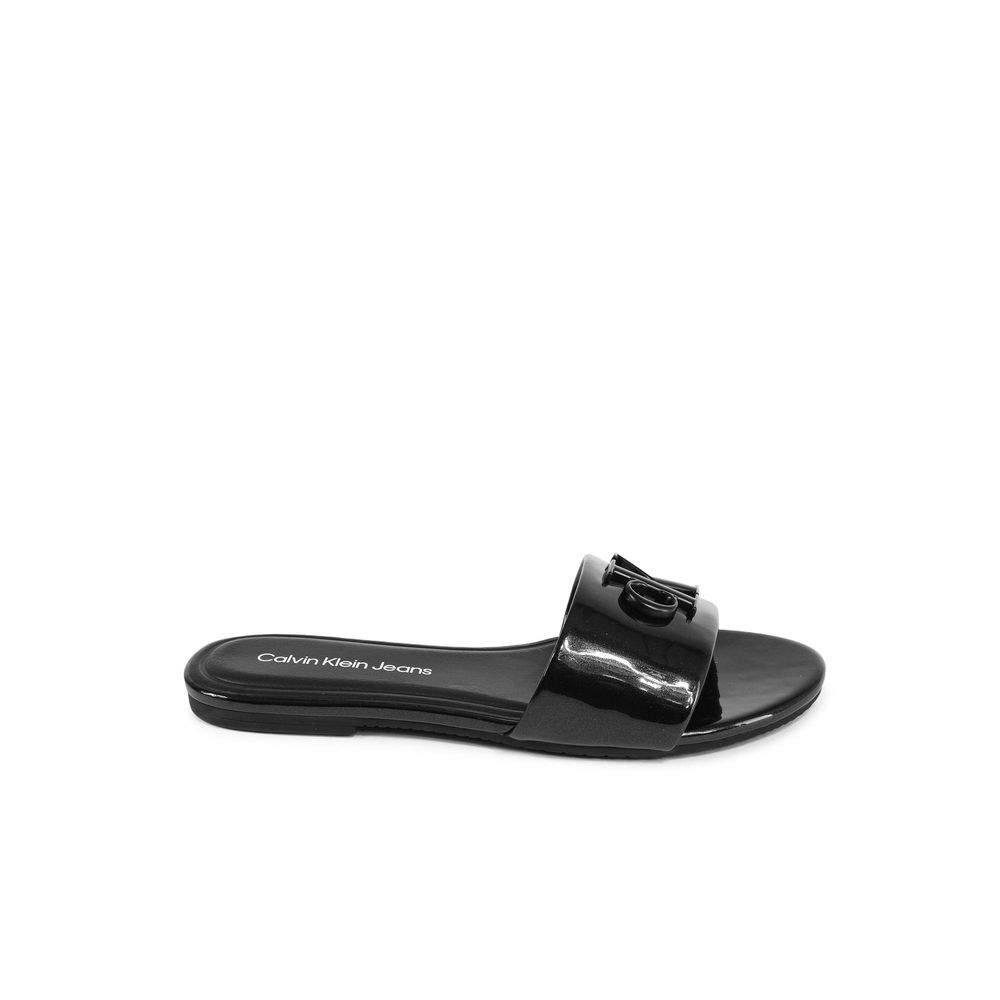 Black Polyester SlippersProduct: Calvin Klein Women Sandals BLACK YW0YW01348BEH Detail: YW0YW01348BEH Colour: BLACK Composition: POLYESTER PES (60%) POLYURETHANE (36%) OTHER FIBERS (4%) Made: ChinaBlack Polyester Slippers${tagsCalvin KleinAulae Black Poly