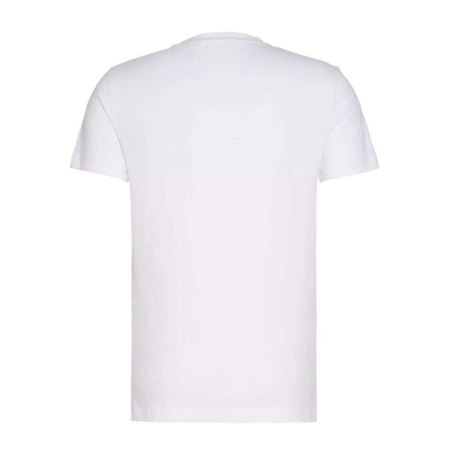 White Cotton ClothingDiscover the CORE MONOGRAM SLIM TEE short-sleeve t-shirt by Calvin Klein Jeans, an essential piece for your wardrobe. Made from 100% cotton, this t-shirt offers a soft and comfortable feel against the skin. The slim fit design enhance