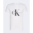 White Cotton ClothingDiscover the CORE MONOGRAM SLIM TEE short-sleeve t-shirt by Calvin Klein Jeans, an essential piece for your wardrobe. Made from 100% cotton, this t-shirt offers a soft and comfortable feel against the skin. The slim fit design enhance