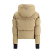 Beige Nylon ClothingThe Allesaz bomber by Moncler Grenoble is a technical and functional piece, designed to provide protection and comfort during outdoor activities. Crafted from 2L 4-way stretch technical poplin with a stretch nylon lining, it ensures bo
