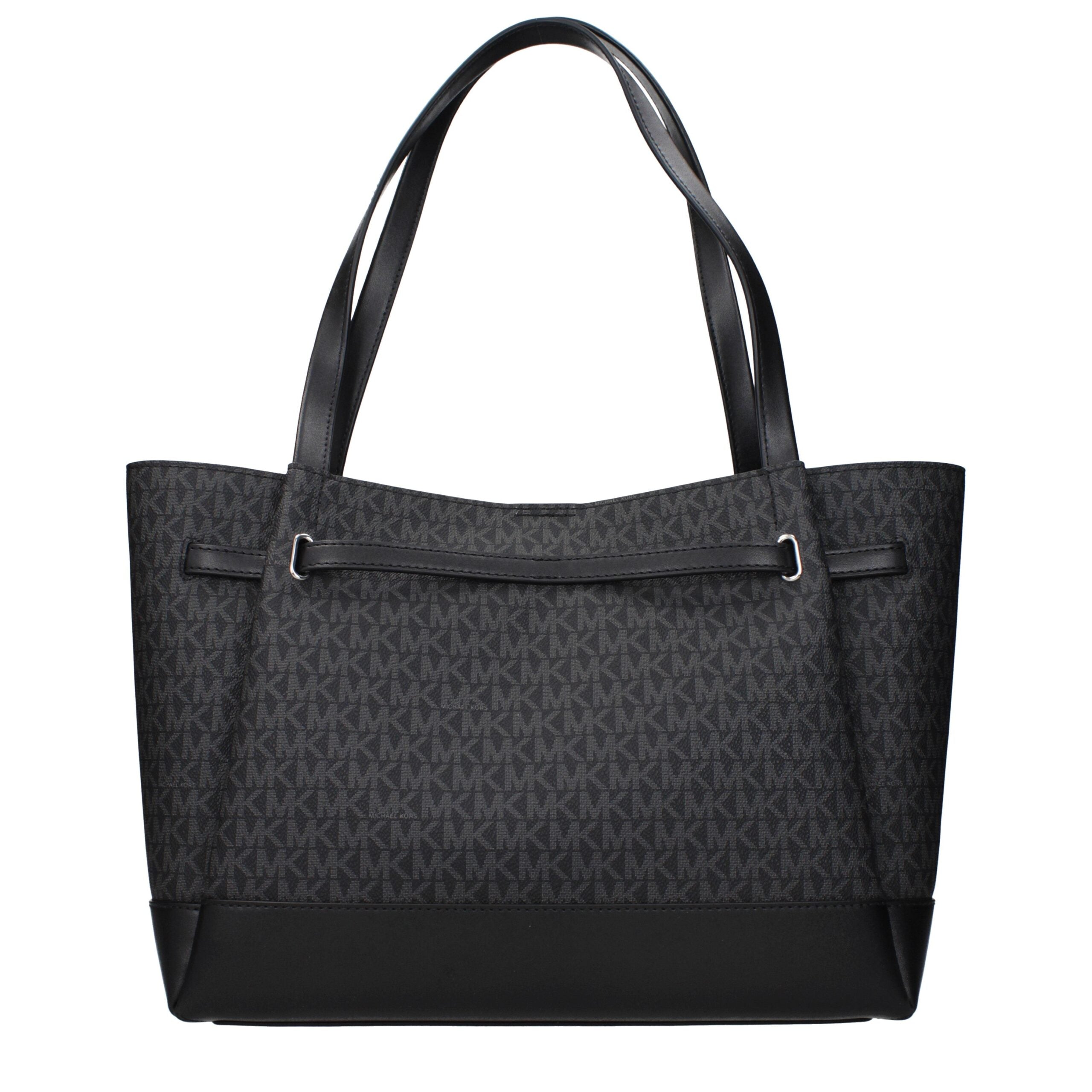 Michael Kors Schultertasche aus schwarzem Stoff