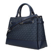 Blue Fabric HandbagDescription: The product with MPN 35F4S6RS3BADMIRAL and code F85019 fabric in blue is a handbags designed by Michael Kors. It has features like logo, divider inner pocket, adjustable shoulder, removable shoulder.Blue Fabric Handbag${tag
