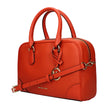 Orange Leather HandbagDescription: The product with MPN 35S5G70S6LREDCLAY and code F85027 leather in orange is a handbags designed by Michael Kors. It has features like front logo, front detail, removable details, adjustable shoulder, removable shoulder.O