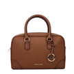 Brown Leather HandbagDescription: The product with MPN 35S5G70S6LLUGGAGE and code F85027 leather in brown is a handbags designed by Michael Kors. It has features like front logo, front detail, removable details, adjustable shoulder, removable shoulder.Bro
