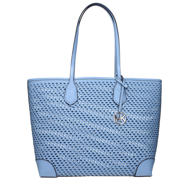 Light Blue Leather Shoulder BagDescription: The product with MPN 35T5SV0T3YLTSKY and code F85033 leather in heavenly is a shoulder bags designed by Michael Kors. It has features like front detail, removable details, removable inner clutch.Light Blue Leath
