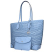 Light Blue Leather Shoulder BagDescription: The product with MPN 35T5SV0T3YLTSKY and code F85033 leather in heavenly is a shoulder bags designed by Michael Kors. It has features like front detail, removable details, removable inner clutch.Light Blue Leath