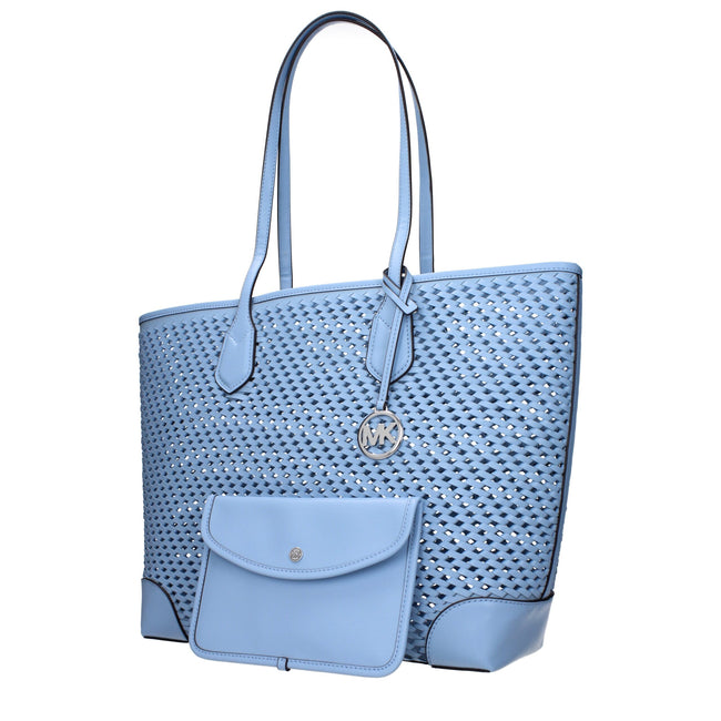 Light Blue Leather Shoulder BagDescription: The product with MPN 35T5SV0T3YLTSKY and code F85033 leather in heavenly is a shoulder bags designed by Michael Kors. It has features like front detail, removable details, removable inner clutch.Light Blue Leath