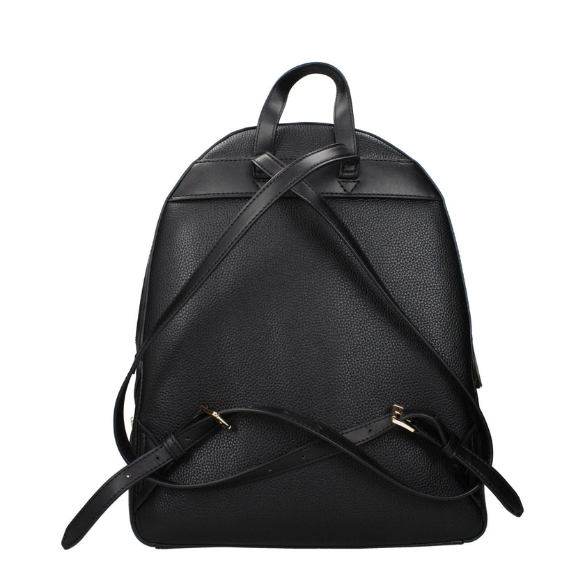 Black Leather BackpackDescription: The product with MPN 35S2G8TB7LBLACK and code F85035 leather in black is a backpacks and bumbags designed by Michael Kors. It has features like front logo, adjustable straps, side detail.Black Leather Backpack${tagsMicha