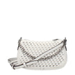 White Leather HandbagDescription: The product with MPN 35T5S1QC1YOPTICWHITE and code F85031 leather in white is a handbags designed by Michael Kors. It has features like side logo, adjustable shoulder, removable shoulder.White Leather Handbag${tagsMichael