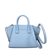 Light Blue Leather HandbagDescription: The product with MPN 35T5S4VS1YLTSKY and code F85038 leather in heavenly is a handbags designed by Michael Kors. It has features like front detail, removable details, adjustable shoulder, removable shoulder, side but