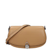Brown Leather Shoulder BagDescription: The product with MPN 35T5SIMM8LPEANUT and code F85039 leather in brown is a shoulder bags designed by Michael Kors. It has features like front detail, front logo.Brown Leather Shoulder Bag${tagsMichael KorsAulae Brow