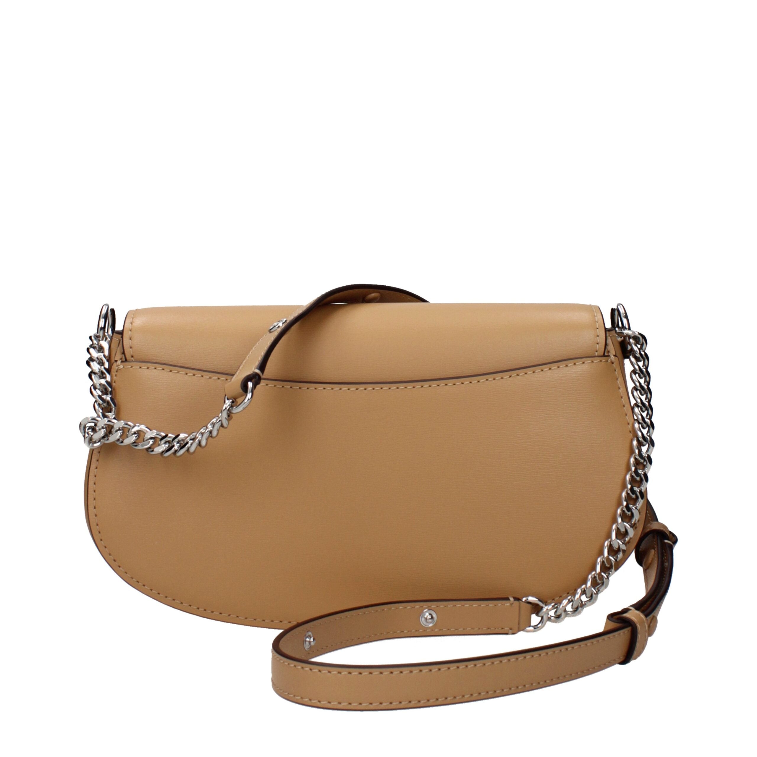 Brown Leather Shoulder BagDescription: The product with MPN 35T5SIMM8LPEANUT and code F85039 leather in brown is a shoulder bags designed by Michael Kors. It has features like front detail, front logo.Brown Leather Shoulder Bag${tagsMichael KorsAulae Brow