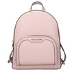 Pink Leather BackpackDescription: The product with MPN 35S2G8TB2LPOWDERBLUSH and code F83865 leather in pink is a backpacks and bumbags designed by Michael Kors. It has features like front logo, adjustable straps.Pink Leather Backpack${tagsMichael KorsAul