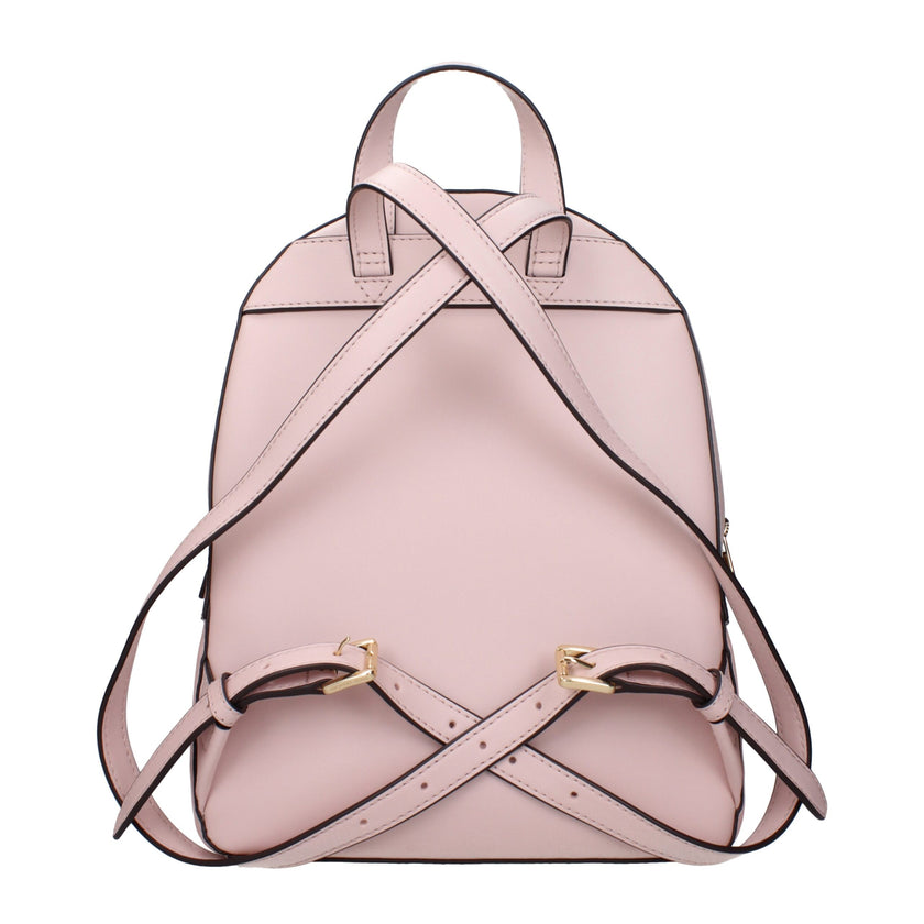 Pink Leather BackpackDescription: The product with MPN 35S2G8TB2LPOWDERBLUSH and code F83865 leather in pink is a backpacks and bumbags designed by Michael Kors. It has features like front logo, adjustable straps.Pink Leather Backpack${tagsMichael KorsAul