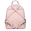 Pink Fabric BackpackDescription: The product with MPN 35S3G8TB6VPOWDERBLUSH and code F83874 fabric in pink is a backpacks and bumbags designed by Michael Kors. It has features like logo, front logo, print which can vary, back adjustable straps.Pink Fabric
