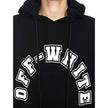 Black Cotton SweatshirtDescription: – Composition: 100% Cotton – Long sleeves – Ribbed trims – Drawstring hood – Front pouch pocket – Straight hem – Drop shoulder – CHEST: 150.0 Cm SLEEVE LENGTH: 97.0 Cm Length: 64.0 Cm – Logo print at the sleeve – Numeri