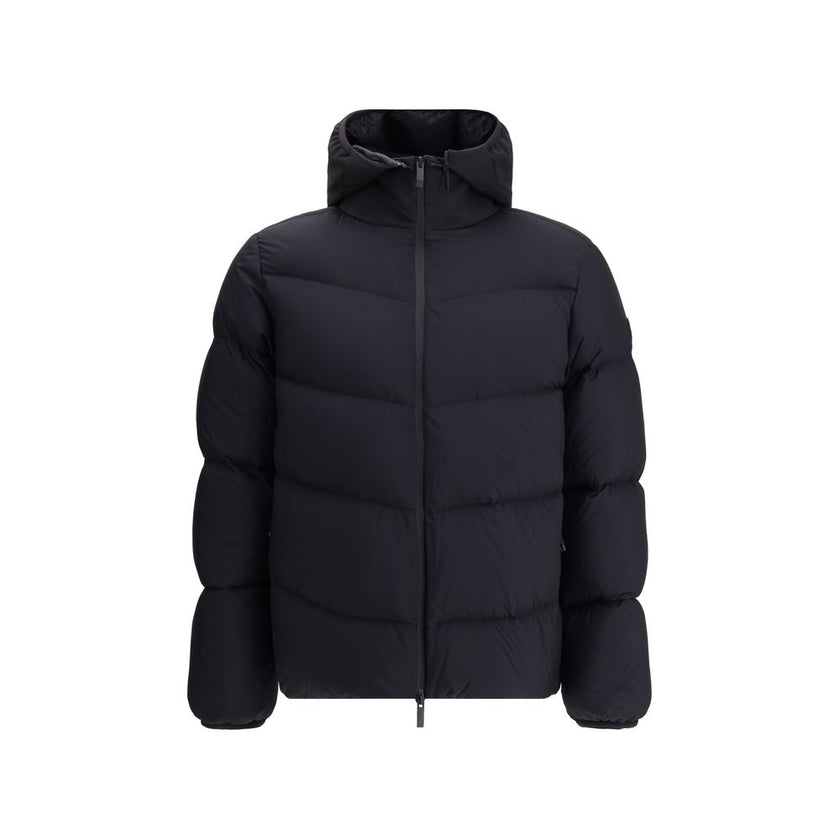 Black Polyamide Coat