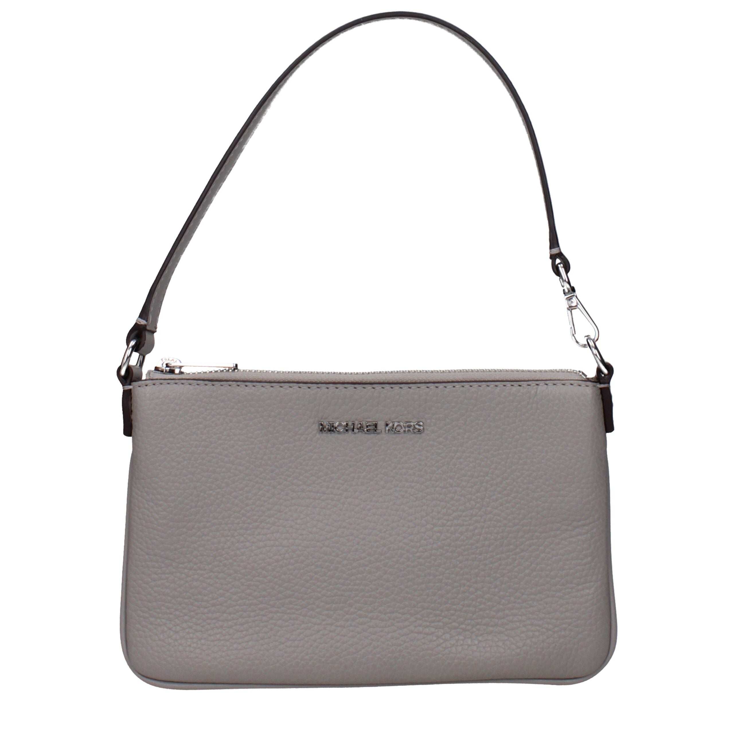 Gray Leather HandbagDescription: The product with MPN 35S5STVW5LPEARLGREY and code F85042 leather in gray is a handbags designed by Michael Kors. It has features like front logo.Gray Leather Handbag${tagsMichael KorsAulae Gray Leather Handbag Michael Kors