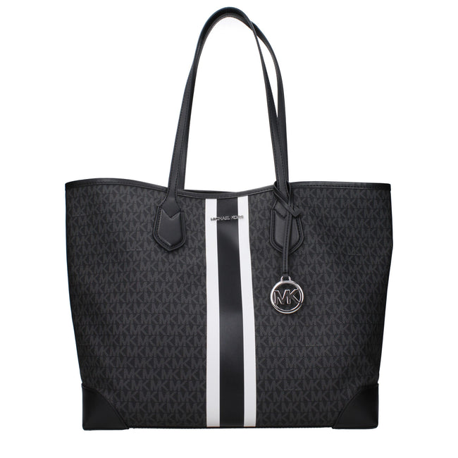 Black Fabric Shoulder BagDescription: The product with MPN 35R5SV0T7VBLACK and code F83419 fabric in black is a shoulder bags designed by Michael Kors. It has features like front logo, front detail, removable details, removable inner clutch.Black Fabric S