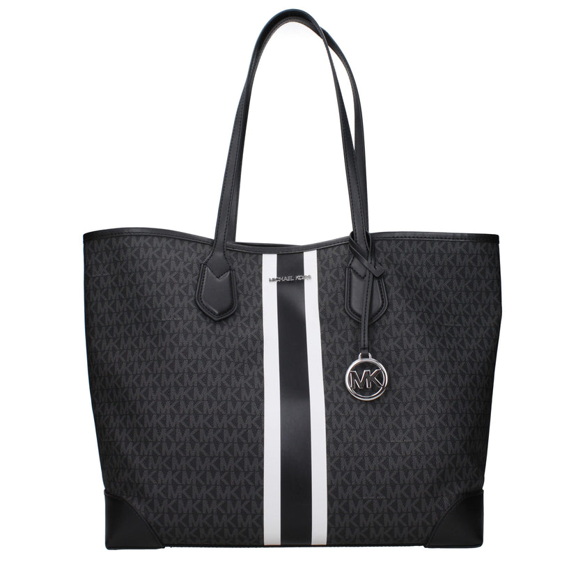 Black Fabric Shoulder BagDescription: The product with MPN 35R5SV0T7VBLACK and code F83419 fabric in black is a shoulder bags designed by Michael Kors. It has features like front logo, front detail, removable details, removable inner clutch.Black Fabric S