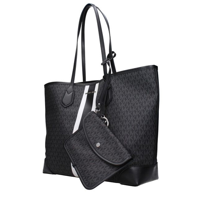 Black Fabric Shoulder BagDescription: The product with MPN 35R5SV0T7VBLACK and code F83419 fabric in black is a shoulder bags designed by Michael Kors. It has features like front logo, front detail, removable details, removable inner clutch.Black Fabric S