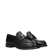 Black Leather Slip-On LoafersDescription: The product with MPN 1D329N055025F0002 and code F84289 leather in black is a loafers designed by Prada. It has features like front logo.Black Leather Slip-On Loafers${tagsPradaAulae Black Leather Slip-On Loafers P