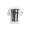 White Cotton T-ShirtThe Big Off Diagonal Skate Logo T-Shirt by Off-White embodies the brand’s avant-garde urban spirit with signature graphic details. Crafted from premium cotton, it features a minimalist crew neck, bold “OFF” motif at the front, and dist