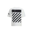 White Cotton T-ShirtThe Big Off Diagonal Skate Logo T-Shirt by Off-White embodies the brand’s avant-garde urban spirit with signature graphic details. Crafted from premium cotton, it features a minimalist crew neck, bold “OFF” motif at the front, and dist