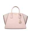 Pink Leather HandbagDescription: The product with MPN 35F4G4VS3LPOWDERBLUSH and code F83884 leather in pink is a handbags designed by Michael Kors. It has features like front logo, removable details, adjustable straps, adjustable shoulder, removable shoul