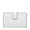 White Leather WalletDescription: The product with MPN 35R4STVF6LOPTICWHITE and code F85047 leather in white is a wallets designed by Michael Kors. It has features like front logo.White Leather Wallet${tagsMichael KorsAulae White Leather Wallet Michael Kor