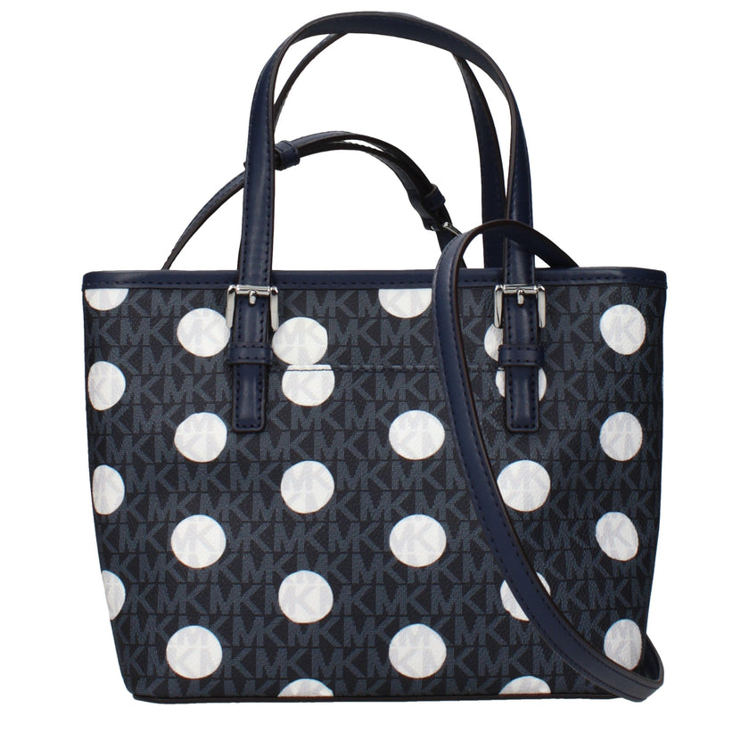 Blue Fabric HandbagDescription: The product with MPN 35S5STVT0ONAVY and code F85054 fabric in blue is a handbags designed by Michael Kors. It has features like logo, front detail, removable details, adjustable shoulder, removable shoulder.Blue Fabric Hand