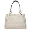 Beige Fabric Shoulder BagsDescription: The product with MPN 35H1G9TL9BVANILLA and code F85057 fabric in beige is a shoulder bags designed by Michael Kors. It has features like logo.Beige Fabric Shoulder Bags${tagsMichael KorsAulae Beige Fabric Shoulder Ba