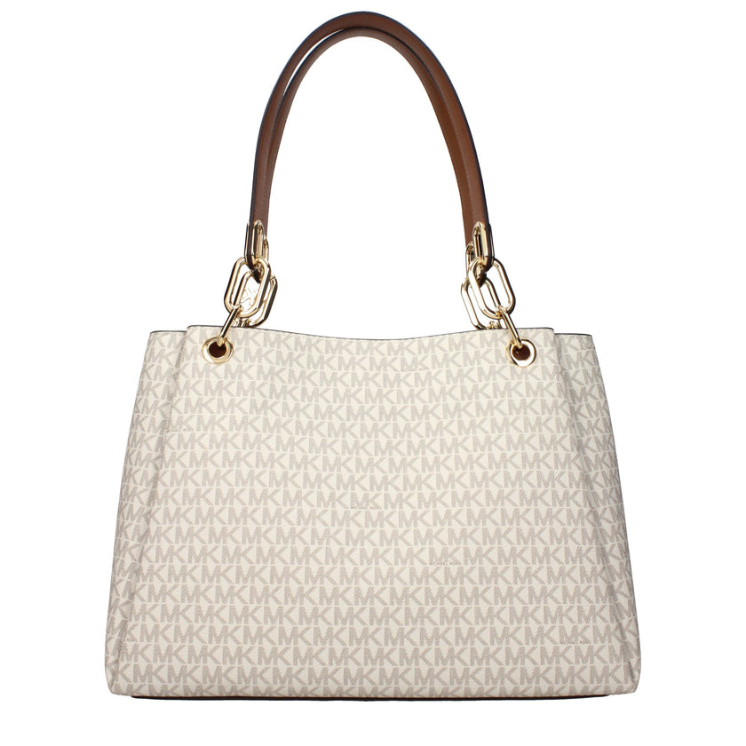 Beige Fabric Shoulder BagsDescription: The product with MPN 35H1G9TL9BVANILLA and code F85057 fabric in beige is a shoulder bags designed by Michael Kors. It has features like logo.Beige Fabric Shoulder Bags${tagsMichael KorsAulae Beige Fabric Shoulder Ba