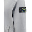 Gray Cotton SweatshirtThe Hoodie by Stone Island combines functionality and iconic style. Featuring an adjustable drawstring hood, it has a regular fit and two practical side welt pockets. The ribbed cuffs and straight hem ensure comfort and a snug fit, w