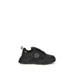 Black Polyester Athletic SneakersNew Predator Sneakers by Philipp Plein add a bold and distinctive touch to your look with their bold design and quality materials. Made of a blend of synthetic leather and mesh, they feature a logo patch on the outer quart