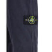 Purple Cotton Casual PantsThe Stone Island relaxed fit Trousers combine comfort with modern style. Designed with a regular waist and belt loops, they feature functional side pockets, back pockets, and the signature logo patch on the left leg. A versatile