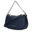 Blue Leather HandbagsDescription: The product with MPN 35F4S1QC1LNAVY and code F83960 leather in blue is a handbags designed by Michael Kors. It has features like front logo, adjustable shoulder, removable shoulder.Blue Leather Handbags${tagsMichael KorsA