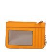 Orange Leather WalletDescription: The product with MPN 35T5GTVP1APOPORANGE and code F85052 patent leather in orange is a coin purses designed by Michael Kors. It has features like front logo.Orange Leather Wallet${tagsMichael KorsAulae Orange Leather Wall