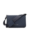 Blue Fabric Crossbody BagDescription: The product with MPN 37R5LCOM6BADMRLPLBLUE and code F85059 fabric in blue is a crossbody bags designed by Michael Kors. It has features like logo, adjustable shoulder.Blue Fabric Crossbody Bag${tagsMichael KorsAulae B