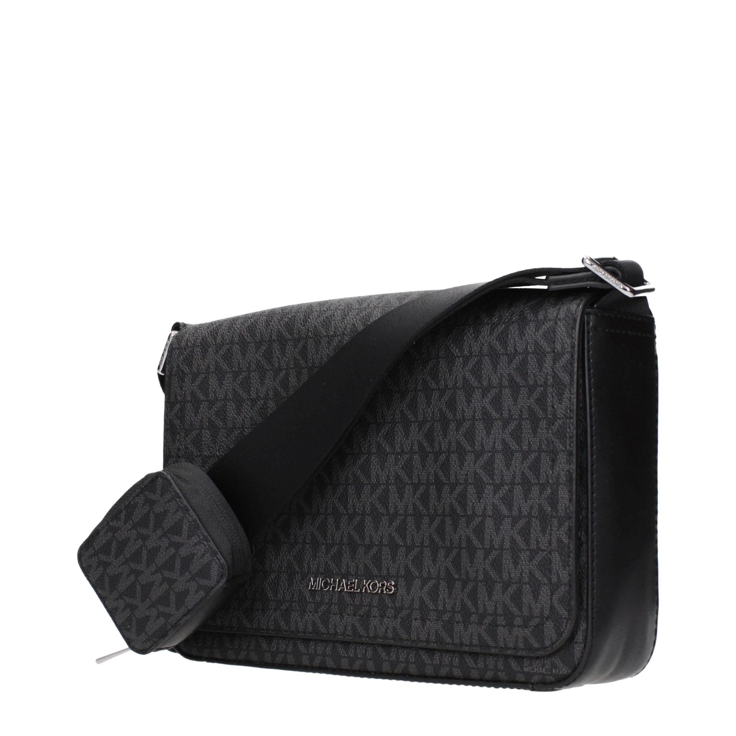 Black Fabric Crossbody BagDescription: The product with MPN 37R5LCOM6BBLACK and code F85059 fabric in black is a crossbody bags designed by Michael Kors. It has features like logo, adjustable shoulder.Black Fabric Crossbody Bag${tagsMichael KorsAulae Blac