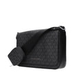 Black Fabric Crossbody BagDescription: The product with MPN 37R5LCOM6BBLACK and code F85059 fabric in black is a crossbody bags designed by Michael Kors. It has features like logo, adjustable shoulder.Black Fabric Crossbody Bag${tagsMichael KorsAulae Blac