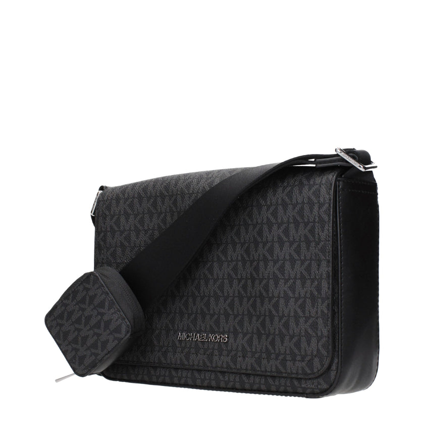 Black Fabric Crossbody BagDescription: The product with MPN 37R5LCOM6BBLACK and code F85059 fabric in black is a crossbody bags designed by Michael Kors. It has features like logo, adjustable shoulder.Black Fabric Crossbody Bag${tagsMichael KorsAulae Blac