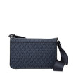 Blue Fabric Crossbody BagDescription: The product with MPN 37R5LCOM6BADMRLPLBLUE and code F85059 fabric in blue is a crossbody bags designed by Michael Kors. It has features like logo, adjustable shoulder.Blue Fabric Crossbody Bag${tagsMichael KorsAulae B