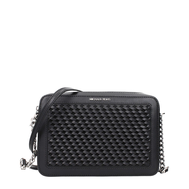 Black Leather Crossbody BagDescription: The product with MPN 35T5STTC3YBLACK and code F85062 leather in black is a crossbody bags designed by Michael Kors. It has features like front logo, adjustable shoulder.Black Leather Crossbody Bag${tagsMichael KorsA
