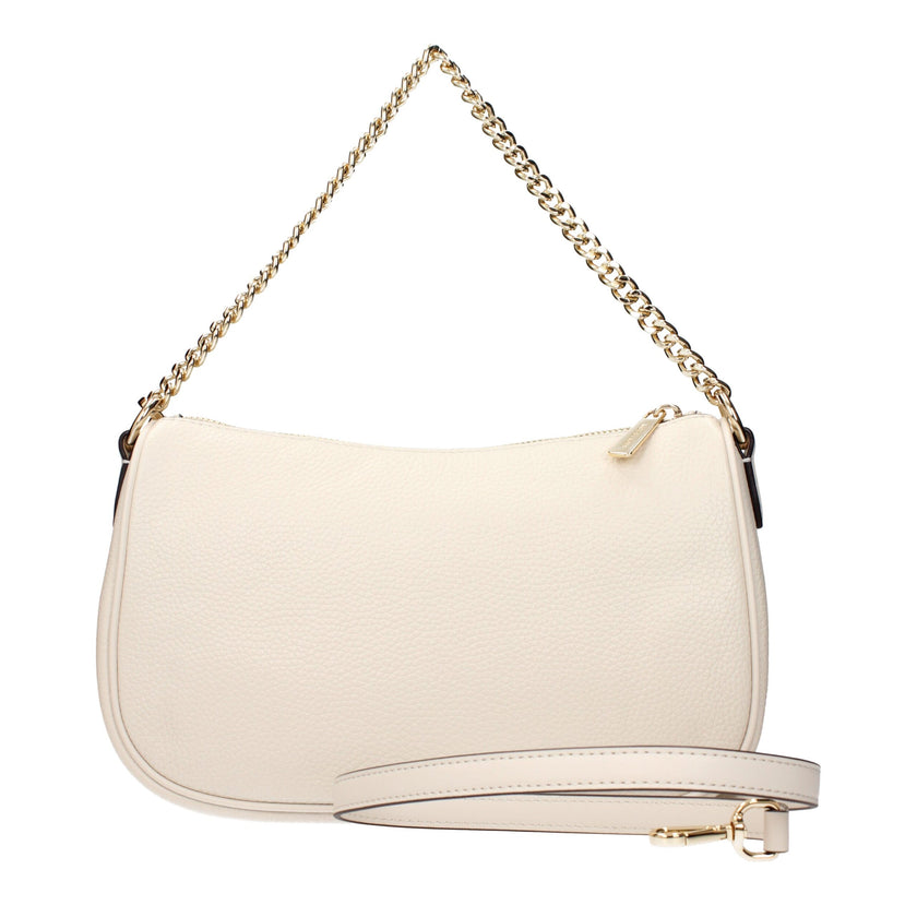 Beige Leather HandbagDescription: The product with MPN 35F4G1QC6LLTCREAM and code F85061 leather in beige is a handbags designed by Michael Kors. It has features like front logo, adjustable shoulder, removable shoulder.Beige Leather Handbag${tagsMichael K