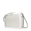 White Leather Crossbody BagDescription: The product with MPN 35T5STTC3YOPTICWHITE and code F85062 leather in white is a crossbody bags designed by Michael Kors. It has features like front logo, adjustable shoulder.White Leather Crossbody Bag${tagsMichael